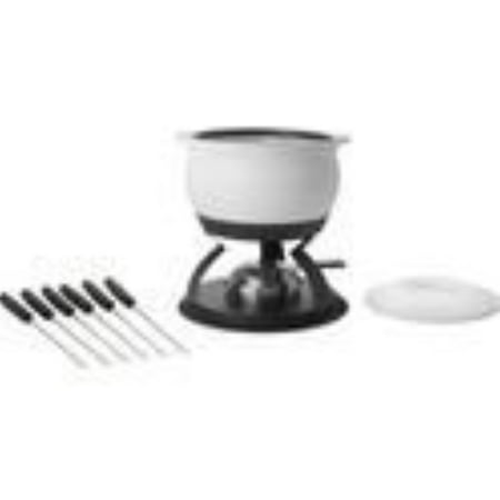 - Trudeau 3 in 1 fire Proof 2.3 quart Fondue set