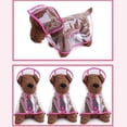 thumbnail image 3 of Kkkded Dog Raincoat, Adjustable Transparent Dog Rain Jacket with Hooded Waterproof Dog Rain Coat Light Pet Poncho S-6XL, 3 of 9