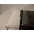 thumbnail image 2 of Designers Select Satin Stripe  Rod Pocket/Back Tab Window Curtain Panel 84" Ivory, 2 of 2