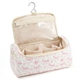thumbnail image 2 of Cotton-Padded Large Capacity Makeup Bag Hair Dryer Storage Organizer Portable Travel Toiletry Bag for Women Girls (Heart Butterfly, Style5), 2 of 5