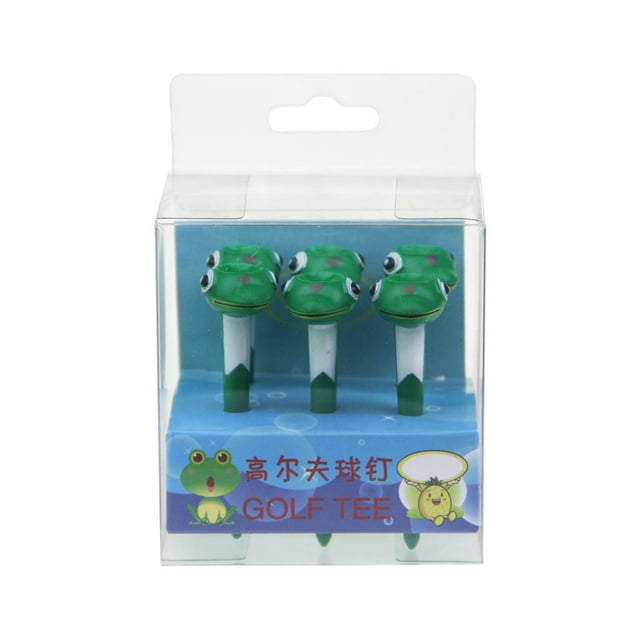 S SERENABLE 6 Pieces Golf Tees Training Ball Socket Premium Golf Tee Holder Golfing B