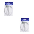 thumbnail image 1 of Ruiboury Wire string balance fishing set Sea fishing anti-winding bracket fishing gear String hook fishing gear accessories [4 groups] silver 80cm 2Set, 1 of 6