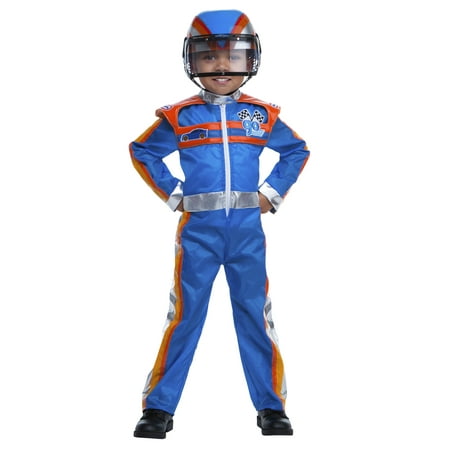 Toddler Little Tikes Race Car Driver 3T-4T Halloween Dress Up / Role Play Costume