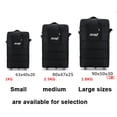 thumbnail image 3 of Bolsas de equipaje plegables, bolsa de viaje de gran capacidad con ruedas móviles, paquete de Duffle Universal, bolsa de almacenamiento de negocios plegable con ruedas, 3 of 4