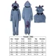 thumbnail image 3 of Pallworld DEPRESSO - Pijama de cosplay para adultos, mujeres y hombres, mono de felpa, ropa de dormir, traje de carnaval para Halloween, 3 of 5