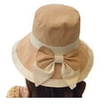 thumbnail image 4 of SikaFu New Women's Fisherman's Hat Fashion Temperament Seaside Travel Sun Hat Suwan Face Sunscape, 4 of 6