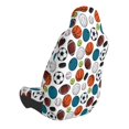 thumbnail image 2 of Yiaed Color Balls Print Car Seat Covers,Universal Auto Seats Protector Fits for Car,SUV Sedan,Truck,Automotive Seat Covers & Accessories, 2 of 5