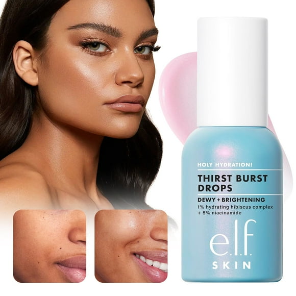 Elf Facial Serumholy Hydration! Drops Instant Glow Long Lasting Formula Vegan and 30Ml