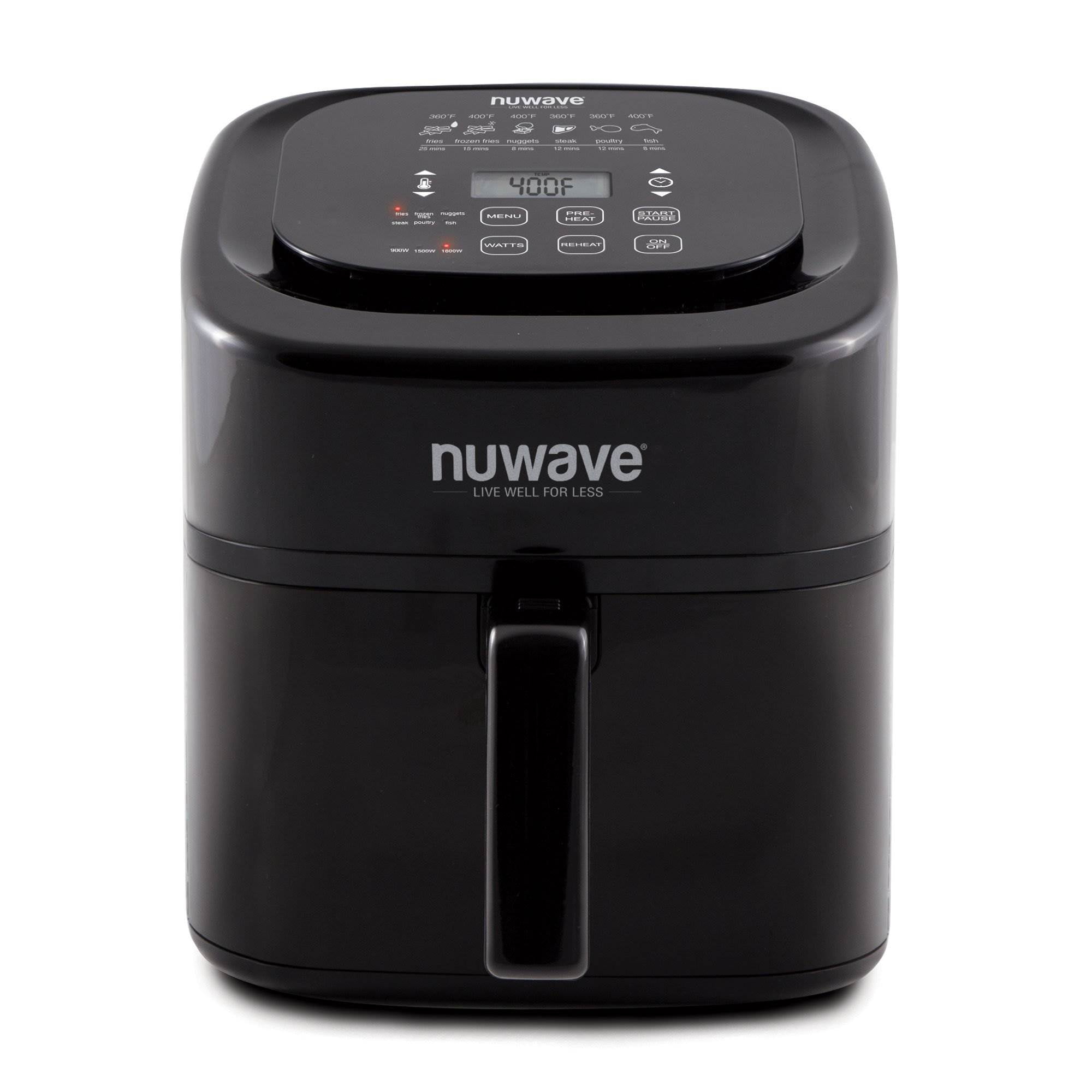 Photo 1 of ***PARTS ONLY***, item turns on but does not heat
Nuwave Brio 6-Quart Digital Air Fryer with one-touch digital controls