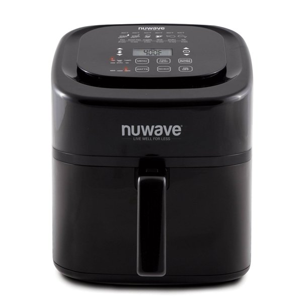 Nuwave Brio 6Quart Digital Air Fryer with digital controls
