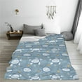 thumbnail image 5 of Sikiie Turtle Ultra-Soft Micro flannel Blanket Luxury All Seasons Warm Blanket for Bedding Sofa and Travel (4 sizes)-80"x60", 5 of 7