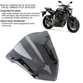 thumbnail image 2 of Motorcycle Windscreen Light Gray Sport Style Add On Windshield Fits for YAMAHA MT-07 / FZ-07 2018-2020, 2 of 3
