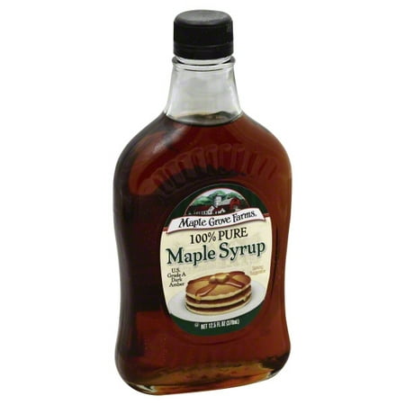 B & G Foods Maple Grove Farms Maple Syrup, 12.5 oz ...