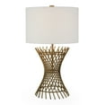 thumbnail image 5 of Evelyn&Zoe 25" Traditional Metal Table Lamp with White Drum Linen Shade, 5 of 9