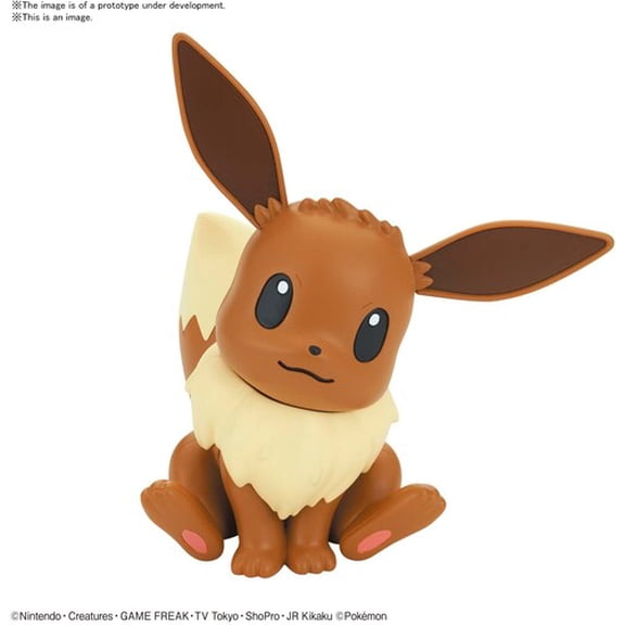 Bandai Hobby - Pokemon - 04 Eevee, Bandai Spirits Pokemon Model KitQucik!!, Bandai, Gifts