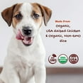 thumbnail image 3 of Riley's Organic Chicken & Rice Jerky Treats for Dogs, 5 oz, 3 of 4