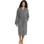Port Authority ®  Plush Microfleece Shawl Collar Robe. R102 L/Xl Deep Smoke