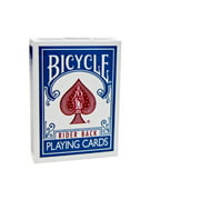 theory11 Bicycle Titanium Playing Cards (Steel Blue/Crimson Red, 3.5 x 2.5-Inch)