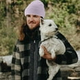 thumbnail image 6 of Unisex Ribbed Knit Beanie Stretch Warm Winter Hat for Cold Weather Activities, 6 of 7