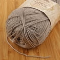thumbnail image 3 of JubileeYarn Baby Soft Bamboo Cotton Yarn - 50g/Skein - Cloudy Grey - 4 Skeins, 3 of 7