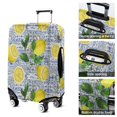 thumbnail image 5 of Yellow Lemon Fruit Tiles Blue Pattern Luggage Cover Fashion Suitcase Cover Baggage Covers Fit 25-28 Inch Luggage (Go Travel), 5 of 5