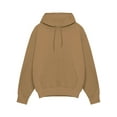 thumbnail image 2 of Innerwin Sweatshirts Drawstring Men's Hoodies Fall Solid Color Thick Hooded Sweatshirt Camel S, 2 of 3