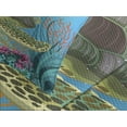 thumbnail image 4 of Ambesonne Ocean Quilted Bedspread Set 3 Pcs, Sealife Turtles Aquatic, Queen Size, Multicolor, 4 of 5