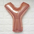 thumbnail image 7 of Efavormart Rose Gold 16" tall Alphabet Letters / Number Foil Balloons Party Wedding Decorations Graduation New Year Party- Y, 7 of 7
