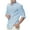 Light Blue, variant on cllios Linen Shirts Men Fashion Casual Button Up Henley Shirt Solid Roll Up Long Sleeve Slim Top Lightweight Shirt