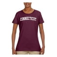 thumbnail image 2 of Wild Bobby State of Connecticut College Style Women Graphic Tee, 2 of 6
