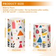 thumbnail image 6 of Yayeee Flameless Candles with Remote Flickering Battery Operated Multi Color Changing, Beige Geometric, 6 of 7