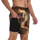 thumbnail image 2 of Fotbe Cartoon Cooking Cat Traje de Baño para Hombre – Shorts de Natación de Secado Rápido con Forro y Bolsillos-X-Large, 2 of 6