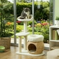 thumbnail image 4 of 31" Cat Tree Tower with Scratching Posts, 4 of 9