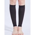 thumbnail image 1 of Pressure Level 2 Unisex Compression Socks 23-32MMHG Calf Socks Stress Relief Compression Stockings black L, 1 of 6