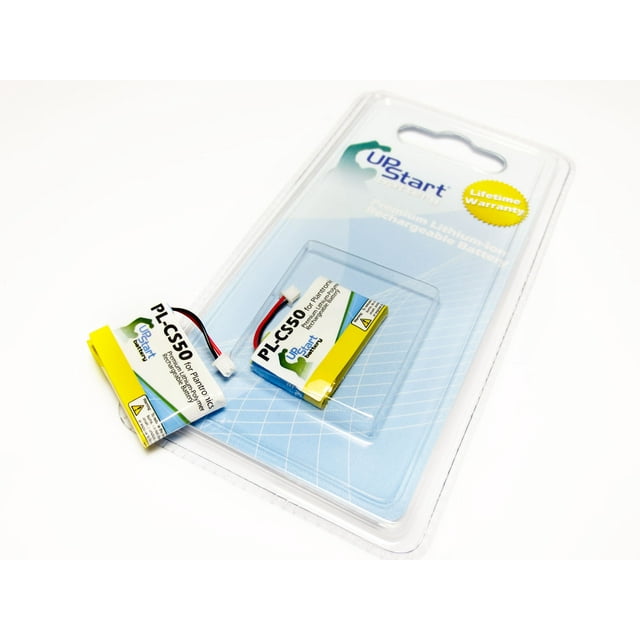 2x Pack Compatible Plantronics CS-50 Battery - Compatible for Plantronics CS50 Headset Battery (250mAh, 3.7V, Lithium Polymer)