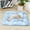 C, variant on Milk Velvet Cat & Dog Bed Mat, 12x16 Inch – Soft, Removable & Washable, Non-Slip, for Puppies, Kittens – Multicolor