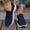 04-Navy, variant on Women's Slip On Walking Shoes, Breathable Fly Knit Lightweight Comfort Casual Sneakers for Elderly Seniors & Daily Wear 06-White 36