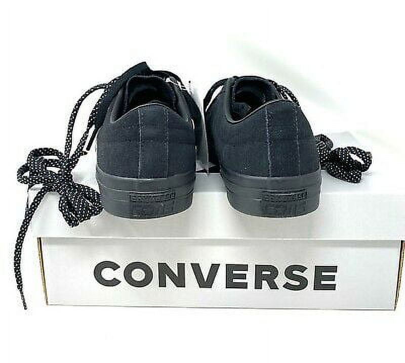 Converse One Star Pro Ox Suede Triple Black 166839C - GmarShops