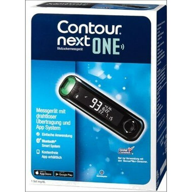 Bayer Contour Next One Bluetooth Meter Kit For Glucose Care Walmart Com Walmart Com