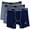 Navy/ Grey, variant on Head Mens Performance 3-pk. Boxer Briefs