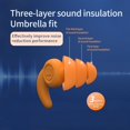 thumbnail image 4 of Ear Plugs for Sleeping Noise Cancelling, Perfect Fit Soft Silicone Reusable Earplugs for Noise Reduction Hearing Protection (Black), 4 of 5
