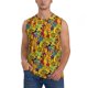 thumbnail image 1 of Balery Dancing African Women Camisetas sin mangas para hombre, absorbe la humedad y protege contra el mal olor.-Small, 1 of 7