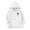 White, variant on Tween Girls Preppy Hoodie Palm Print Casual Hooded Sweatshirt, Sizes 11-12