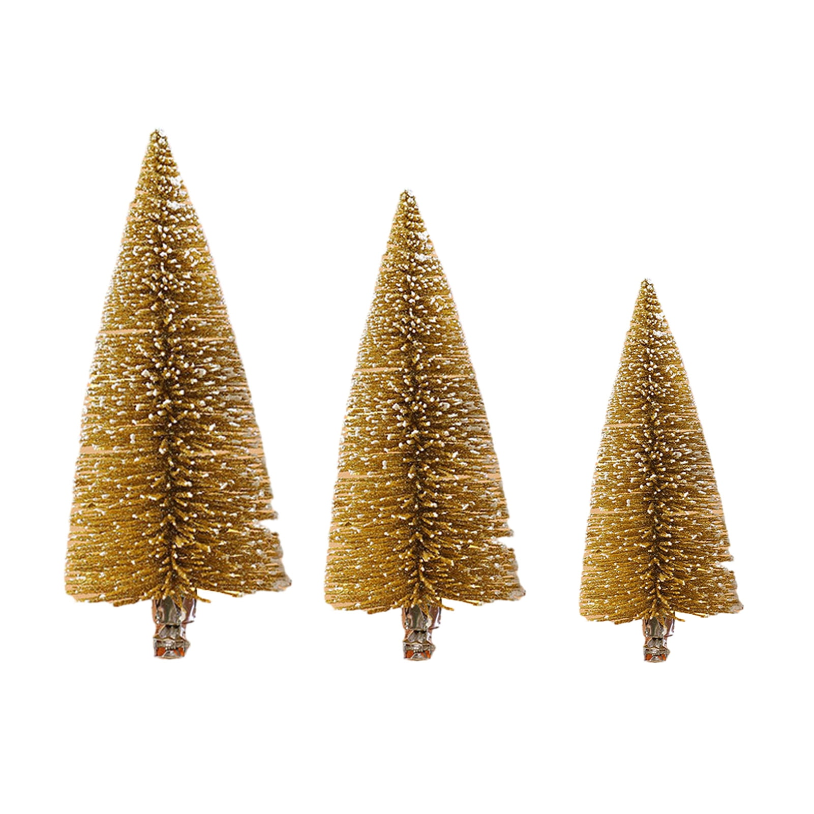 Trayknick Small Christmas Trees Mini Christmas Trees with Clip Festive Decoration for Parties