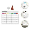 thumbnail image 4 of 1 juego de pizarra magnética para agenda semanal, pizarra magnética de plástico para refrigerador., 4 of 6