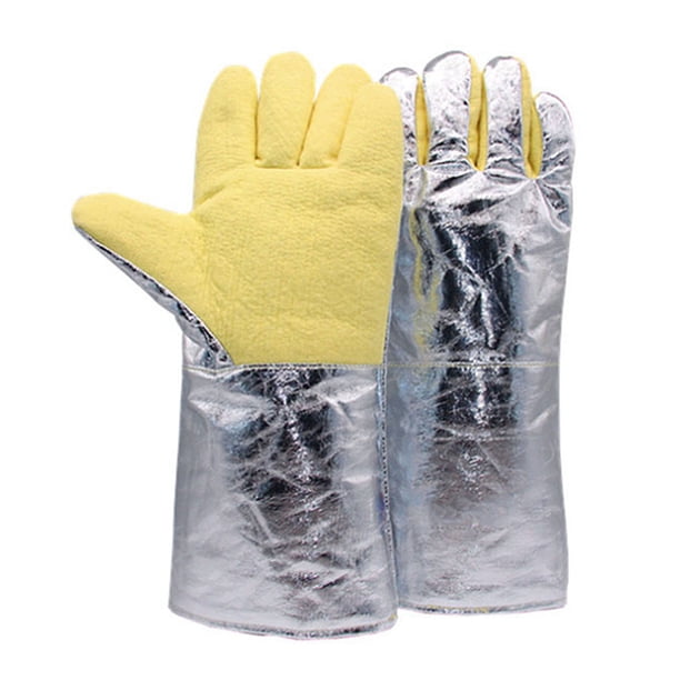 1 par de guantes aislantes del calor, resistentes a altas temperaturas, para cocinar y hornear en la cocina
