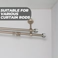thumbnail image 2 of LHX 2Pcs Curtain Pole Finials Window Curtain Rod Ends Curtain Rod Caps Finials for Curtain Rod, 2 of 6