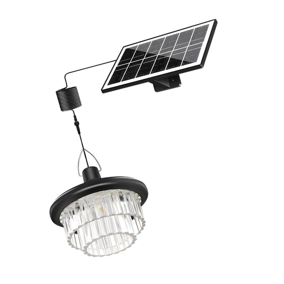 Fashion Solar Power Chandelier Outdoor Light Automatic Illuminations Design Suitable for Terraces Pathway
