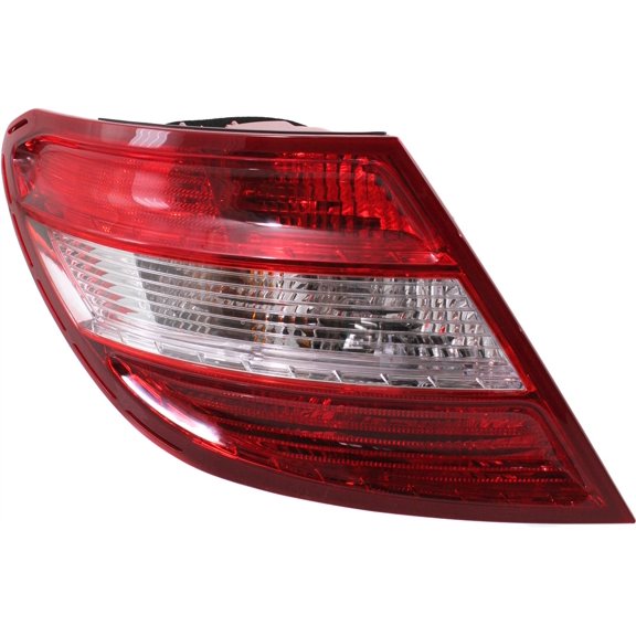 Tail Light Compatible With 2008-2011 Mercedes Benz C350 C300 Left Driver With bulb(s)