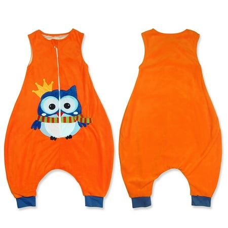 

QWERTYU Infant Baby Toddler Children Fleece Sleeveless Romper for Girl Boy Winter Warm Clothes Jumpsuit 1Y-7Y L